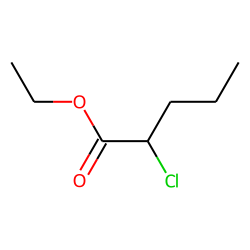 Pentanoic acid, 2-chloro, methyl ester