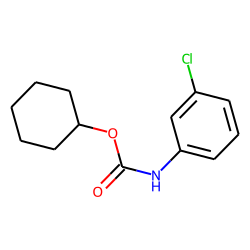 Carbanilic acid, m-chloro-, cyclohexyl ester