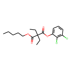 Diethylmalonic acid, 2,3-dichlorophenyl pentyl ester