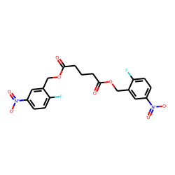 Glutaric acid, di(2-fluoro-5-nitrobenzyl) ester