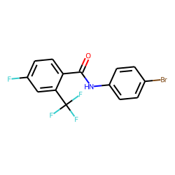 4-Fluoro-2-trifluoromethylbenzamide, N-(4-bromophenyl)-