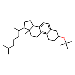 19-Nor-5,7,9(10)-cholestatrien-3«beta»-ol, TMS