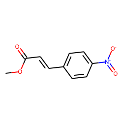P-nitro cinnamic acid, methyl ester