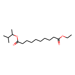 Sebacic acid, ethyl 3-methylbut-2-yl ester