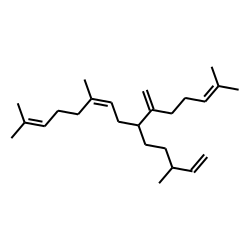 2,6,14-Trimethyl-10-methylene-9-(3-methyl-pent-4-enyl)-pentadec-2,6,13-triene