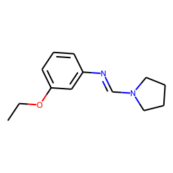 Methanimine, 1-(1-pyrrolidinyl), N-(3-ethoxyphenyl)