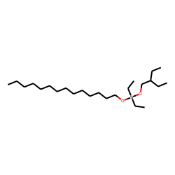 Silane, diethyl(2-ethylbutoxy)tetradecyloxy-