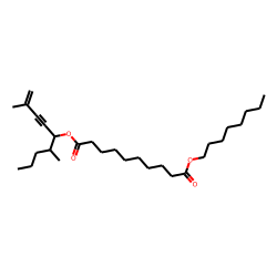 Sebacic acid, 2,6-dimethylnon-1-en-3-yn-5-yl octyl ester