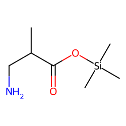 DL-3-Aminoisobutyric acid, trimethylsilyl ester