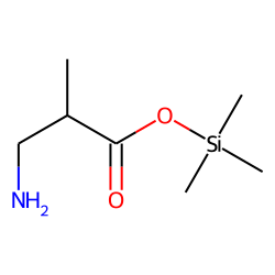 dl-3-Aminoisobutyric acid, trimethylsilyl ester