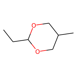 trans-2-Ethyl-5-methyl-1,3-dioxane