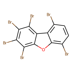 1,2,3,4,6,9-hexabromo-dibenzofuran