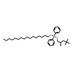 Silane, diphenylhexadecyloxy(2,4,4-trimethylpentyloxy)-
