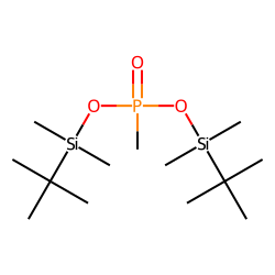 Methylphosphonic acid, bis[(dimethyl)(tert-butyl)silyl] ester
