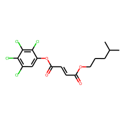 Fumaric acid, isohexyl 2,3,4,5-tetrachlorophenyl ester