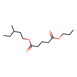 Glutaric acid, 3-methylpentyl propyl ester