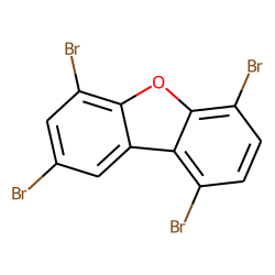 1,4,6,8-tetrabromo-dibenzofuran