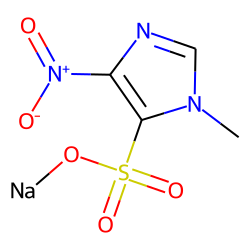Imidazole-5-sulfonic acid,1-methyl-4-nitro-, sodium salt