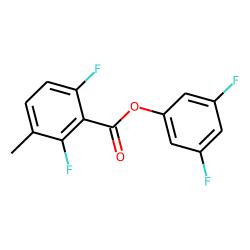 2,6-Difluoro-3-methylbenzoic acid, 3,5-difluophenyl ester