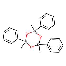 Cyclotrisiloxane, 2,4,6-trimethyl-2,4,6-triphenyl-