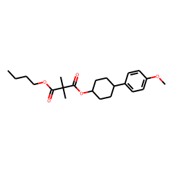 Dimethylmalonic acid, butyl 4-(4-methoxyphenyl)cyclohexyl ester