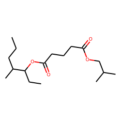 Glutaric acid, isobutyl 4-methylhept-3-yl ester