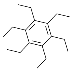 Benzene, hexaethyl-