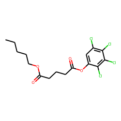 Glutaric acid, pentyl 2,3,4,5-tetrachlorophenyl ester