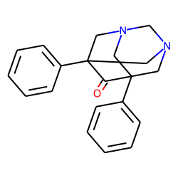 3,7-Diazaadamantan-9-one, 1,5-diphenyl-