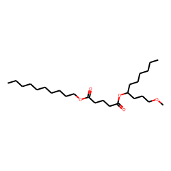 Glutaric acid, decyl 1-methoxydec-4-yl ester