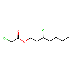 3-chloroheptyl chloroacetate