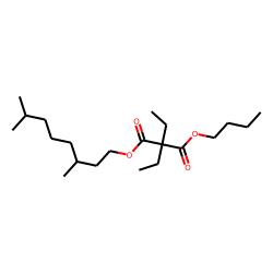 Diethylmalonic acid, butyl 3,7-dimethyloctyl ester