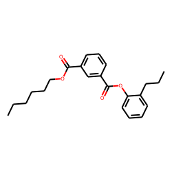Isophthalic acid, hexyl 2-propylphenyl ester