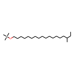 1-Octadecanol, 16-methyl, TMS