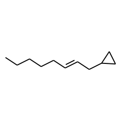 trans-2-octenyl-cyclopropane