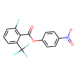 2-Fluoro-6-trifluoromethylbenzoic acid, 4-nitrophenyl ester