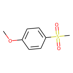 Benzene, 1-methoxy-4-(methylsulfonyl)-
