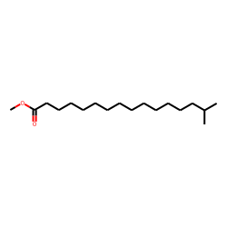 Hexadecanoic acid, 15-methyl-, methyl ester