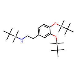 Dopamine, N,O,O'-(tert-butyldimethylsilyl)-