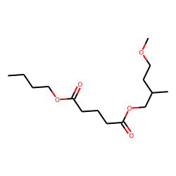 Glutaric acid, butyl 4-methoxy-2-methylbutyl ester