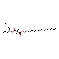 Dimethylmalonic acid, 4-octyl tetradecyl ester
