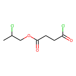 Succinic acid, monochloride, 2-chloropropyl ester