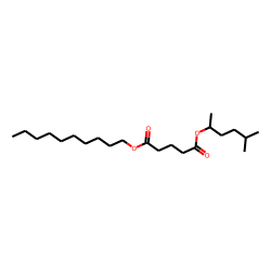 Glutaric acid, decyl 5-methylhex-2-yl ester