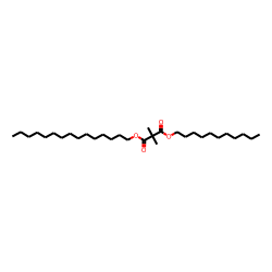 Dimethylmalonic acid, pentadecyl undecyl ester
