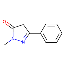 3H-Pyrazol-3-one, 2,4-dihydro-2-methyl-5-phenyl-
