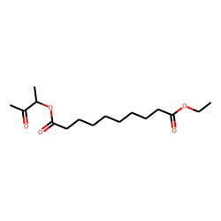Sebacic acid, ethyl 3-oxobut-2-yl ester