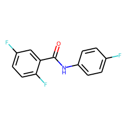 2,5-Difluorobenzamide, N-(4-fluorophenyl)-