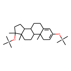 Methyltestosterone (Androst-4-en-17A-methyl-17B-ol-3-one), TMS