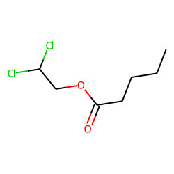 2,2-dichloroethyl pentanoate