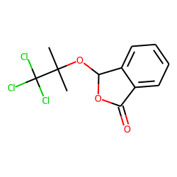 3-(2,2,2-Trichloro-1,1-dimethylethoxy)-2-benzofuran-1(3h)-one